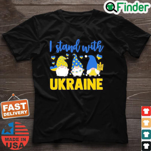 I Stand With Ukraine Peace Love Stop War T Shirt