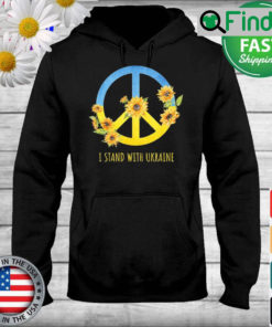 I Stand With Ukraine Sunflower Ukraine Hoodie 1