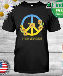 I Stand With Ukraine Sunflower Ukraine Shirt 1