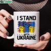 I Stand With Ukraine Support Ukrainian No War Mug