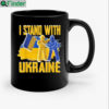 I Stand With Ukraine Ukrainian Flag Clay Support Ukraine Mug