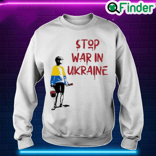 I Stand With Ukraine Ukrainian Flag Peace Ukraine Sweatshirt