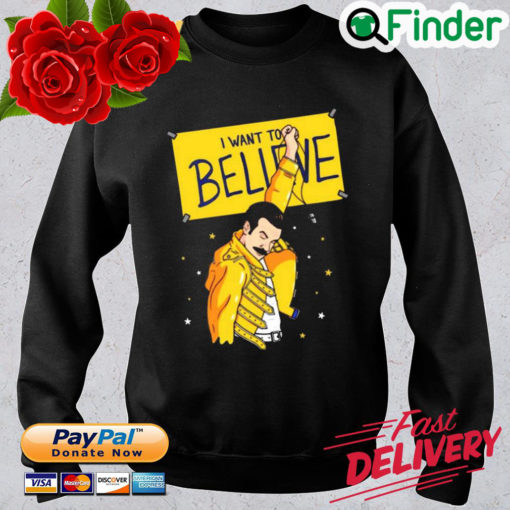 I Want To Believe Optimistic Coach Sweatshirt