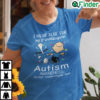 I Wear Blue For My Granddaughter Autism Awareness Charlie And Snoopy Shirt