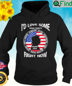 Id Love Some Mean Tweets Trump Biden Disasters Political Hoodie