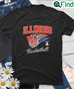 Illinois Broad Basketball T Shirt