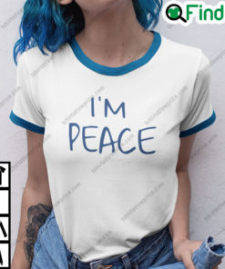 Im Peace T Shirt Matching Couple Tee