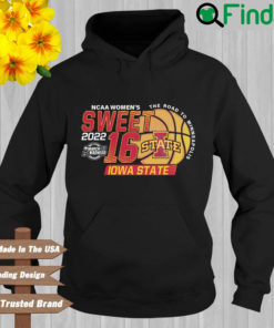 Iowa State Cyclones 2022 NCAA Womens Sweet 16 Hoodie