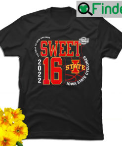 Iowa State Cyclones March Madness 2022 NCAA Mens Basketball Sweet 16 the road to New Orleans shirt