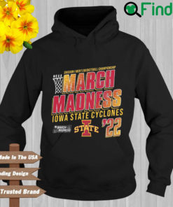 Iowa State Cyclones NCAA Division Mens Basketball Championship March Madness 22 Hoodie