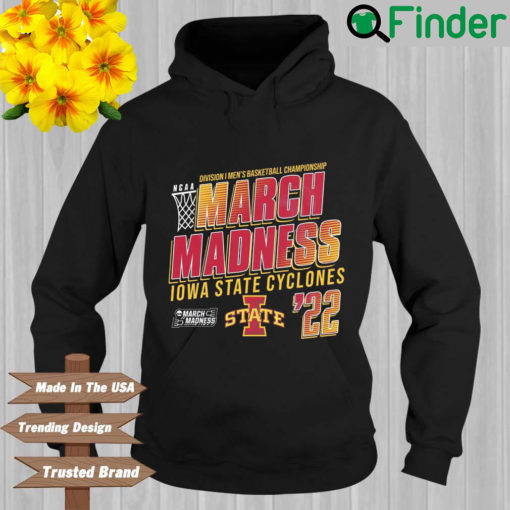 Iowa State Cyclones NCAA Division Mens Basketball Championship March Madness 22 Hoodie