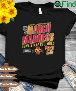 Iowa State Cyclones NCAA Division Mens Basketball Championship March Madness 22 shirt