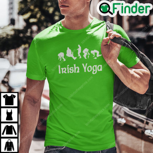 Irish Yoga Unisex T Shirt Patrick Day Tee