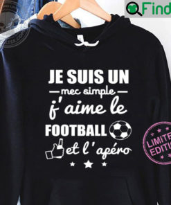 Je suis un mec simple jaime le football et lafro Hoodie