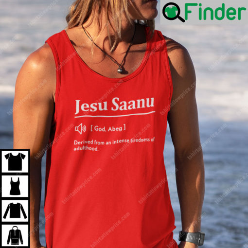 Jesu Saanu Definition Tank Top