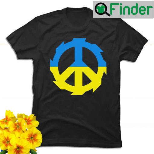 Jinjer Peace to Ukraine we want our home back Blue and Yellow shirt