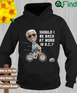 Joe Biden should I be back at work in dc Hoodie