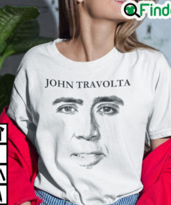 John Travolta Nicolas Cage Shirt