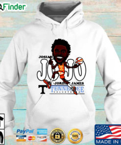 Josiah Jordan James Caricature Tennessee Volunteers Hoodie