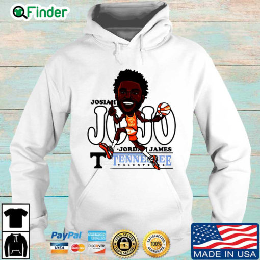 Josiah Jordan James Caricature Tennessee Volunteers Hoodie