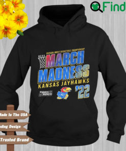 Kansas Jayhawks Division Mens Basketball Championship March Madness 22 Hoodie