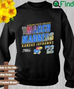 Kansas Jayhawks Division Mens Basketball Championship March Madness 22 sweatshirt