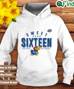 Kansas Jayhawks sweet 2022 sixteen NCAA division I mens basketball Hoodie