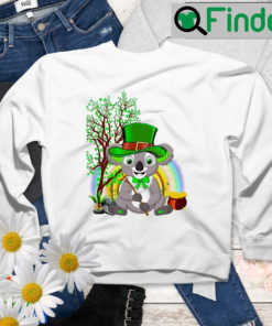 Koala Lover Leprechaun Hat Koala St. Patricks Day Sweatshirt