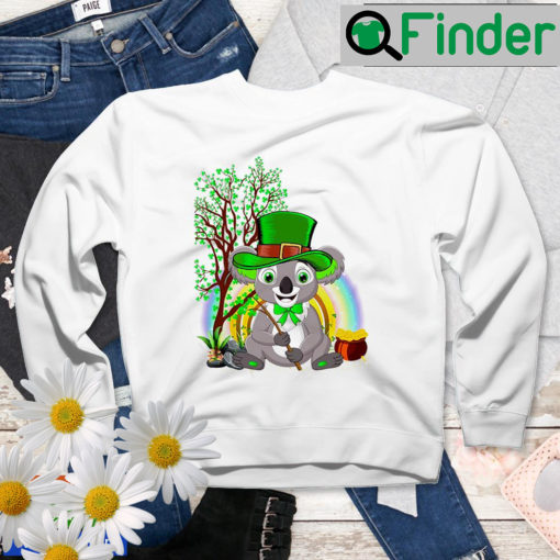 Koala Lover Leprechaun Hat Koala St. Patricks Day Sweatshirt