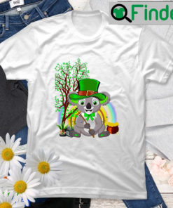 Koala Lover Leprechaun Hat Koala St. Patricks Day T Shirt