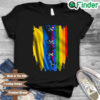 LGBT and Ukraine flag I stand with Ukraine T Shirt