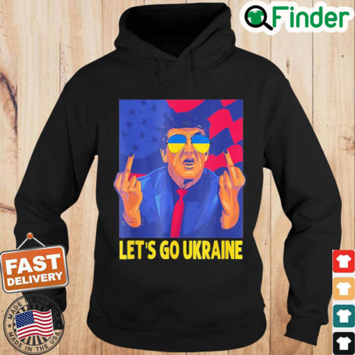 Lets Go Ukraine I Stand With Ukraine Peace Ukraine Hoodie