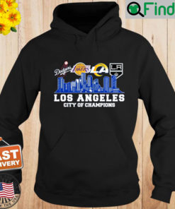 Los Angeles City Of Champions 2022 Hoodie