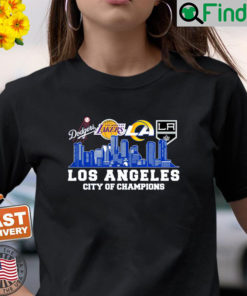 Los Angeles City Of Champions 2022 T Shirt