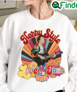 Love On Tour 2022 Retro Harry Styles Unisex Hoodie