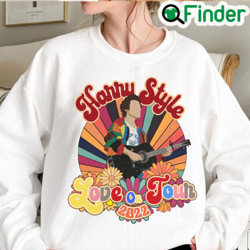 Love On Tour 2022 Retro Harry Styles Unisex Hoodie