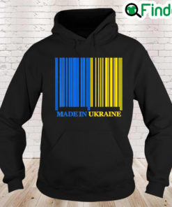 Made In Ukraine I Stand With Ukraine Ukrainian Flag Freedom Love Ukraine Hoodie