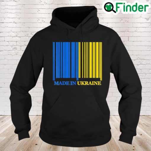 Made In Ukraine I Stand With Ukraine Ukrainian Flag Freedom Love Ukraine Hoodie