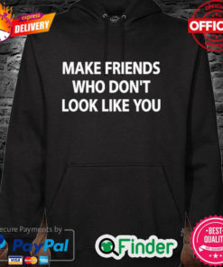 Make Friends Who Dont Look Like You Hoodie