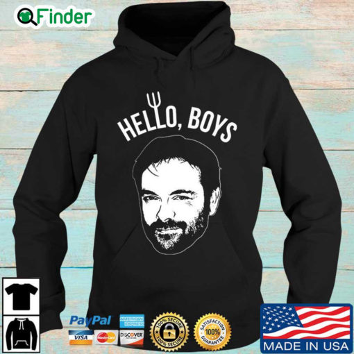 Mark Sheppard Hello Boys Hoodie