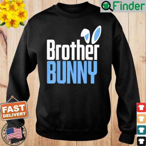 Mens Easter Brother Bunny Costume Family Matching Sweatshirt