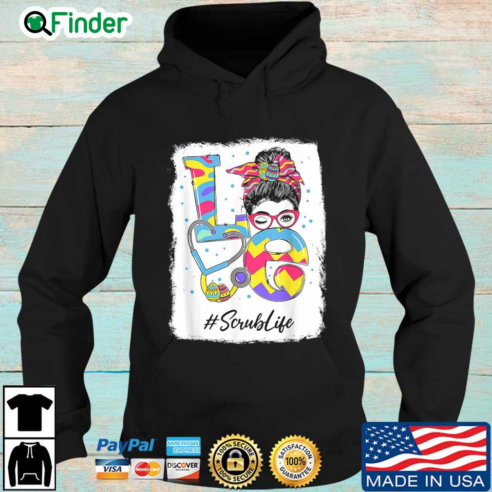 Messy bun love Scrublife Hoodie Messy bun love Scrublife Hoodie