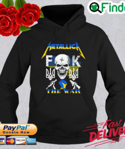 Metallica fuck stop the war Hoodie