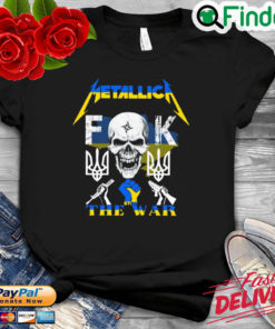 Metallica fuck stop the war shirt