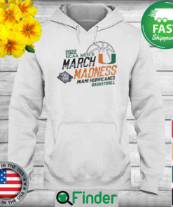 Miami Hurricanes basketball 2022 NCAA mens March Madness Final Four New Orleans Hoodie