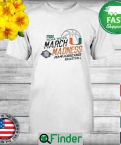 Miami Hurricanes basketball 2022 NCAA mens March Madness Final Four New Orleans shirt