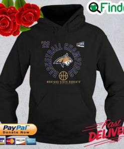 Montana State Bobcats 22 basketball Champions big sky men s basketball Hoodie