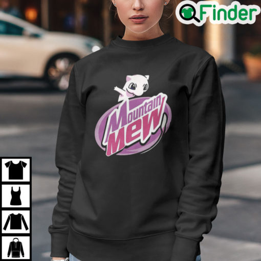 Mountain Mew Shirt Mountain Mew Pokemon Sweatshirt