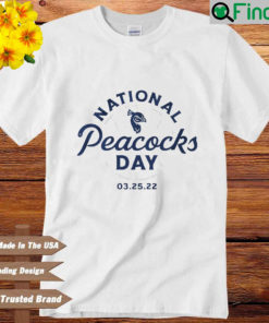 National Saint Peters Peacocks Day 03 25 2022 shirt