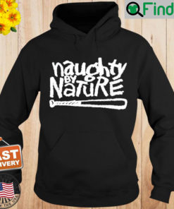 Naughty By Nature – White Classic Logo Hoodie